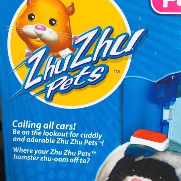 Zhuzhu Pets Police Car And Station With Authentic Car. New! - Picture 2 of 8